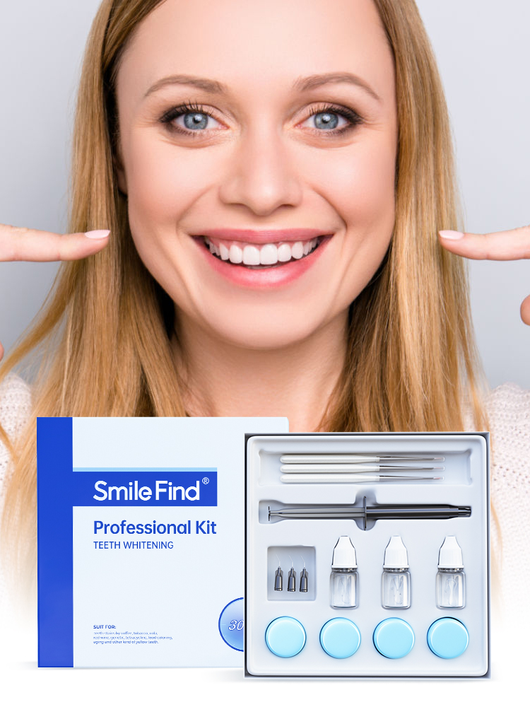 Teeth Whitening Bleaching Kit - Kit per lo sbiancamento dei denti
