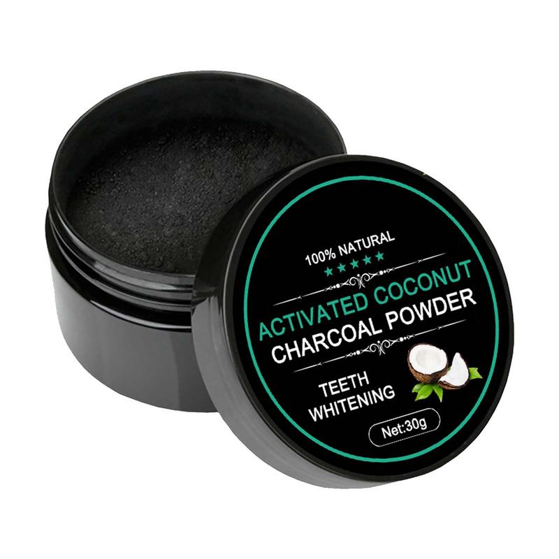 Teeth Whitening Filter - Dentifricio al carbone in polvere sbiancante