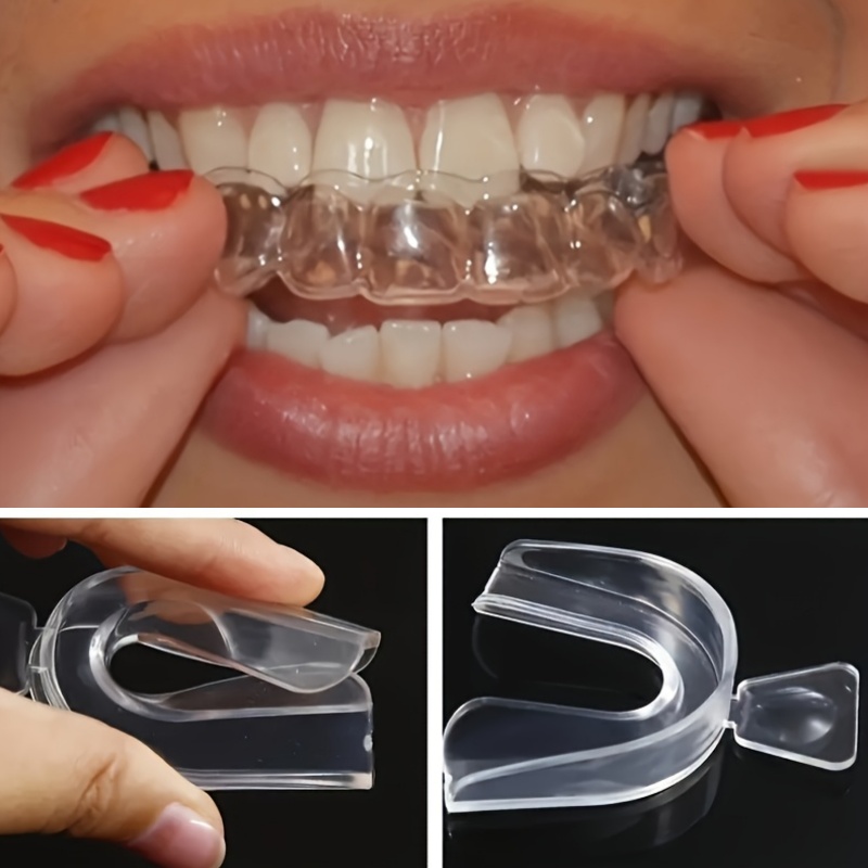 Teeth Whitening Home - Allineatore Dentale Unisex in Silicone Invisibile,
