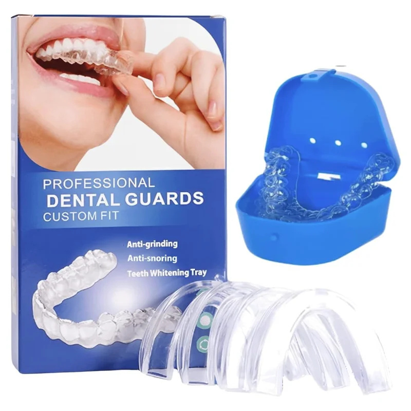 Teeth Whitening Mouth Guard - Bestseller: 4 Pezzi/Scatola Paradenti Modellabili per