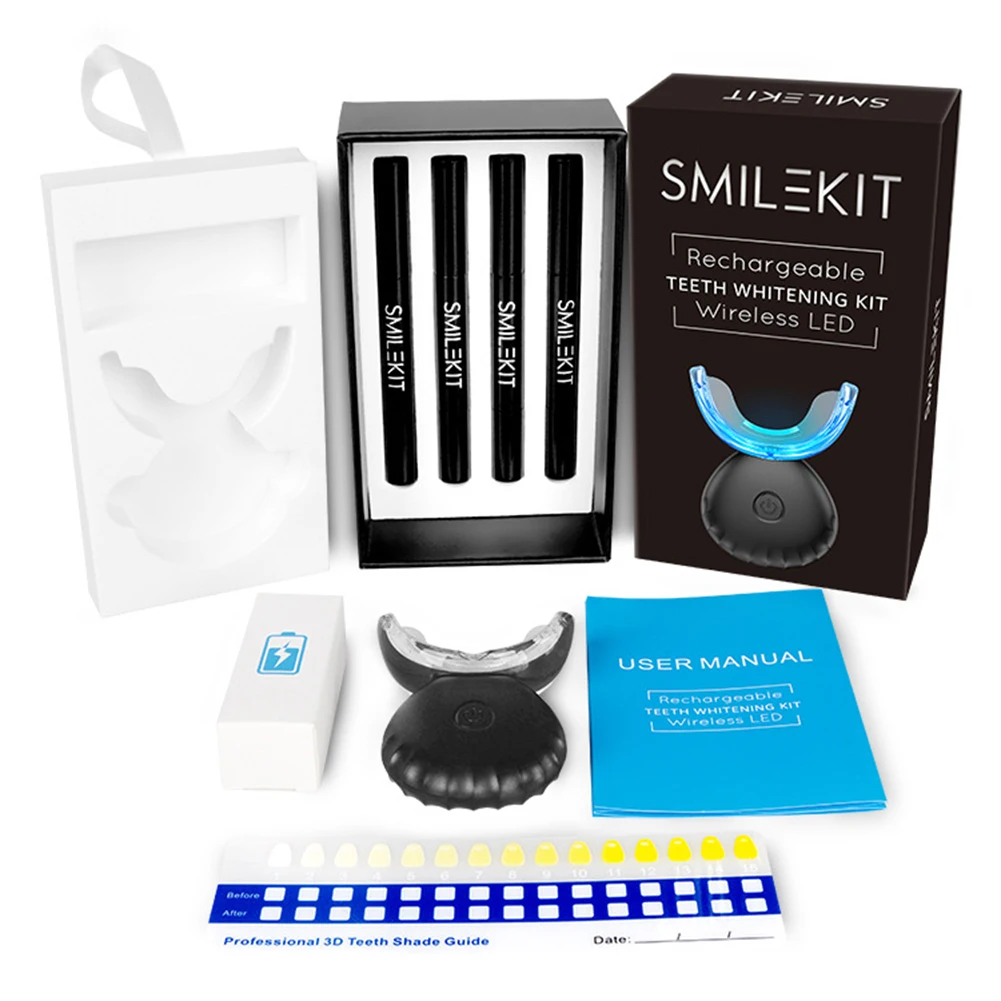 Teeth Whitening App - Kit per sbiancamento dei denti dentale