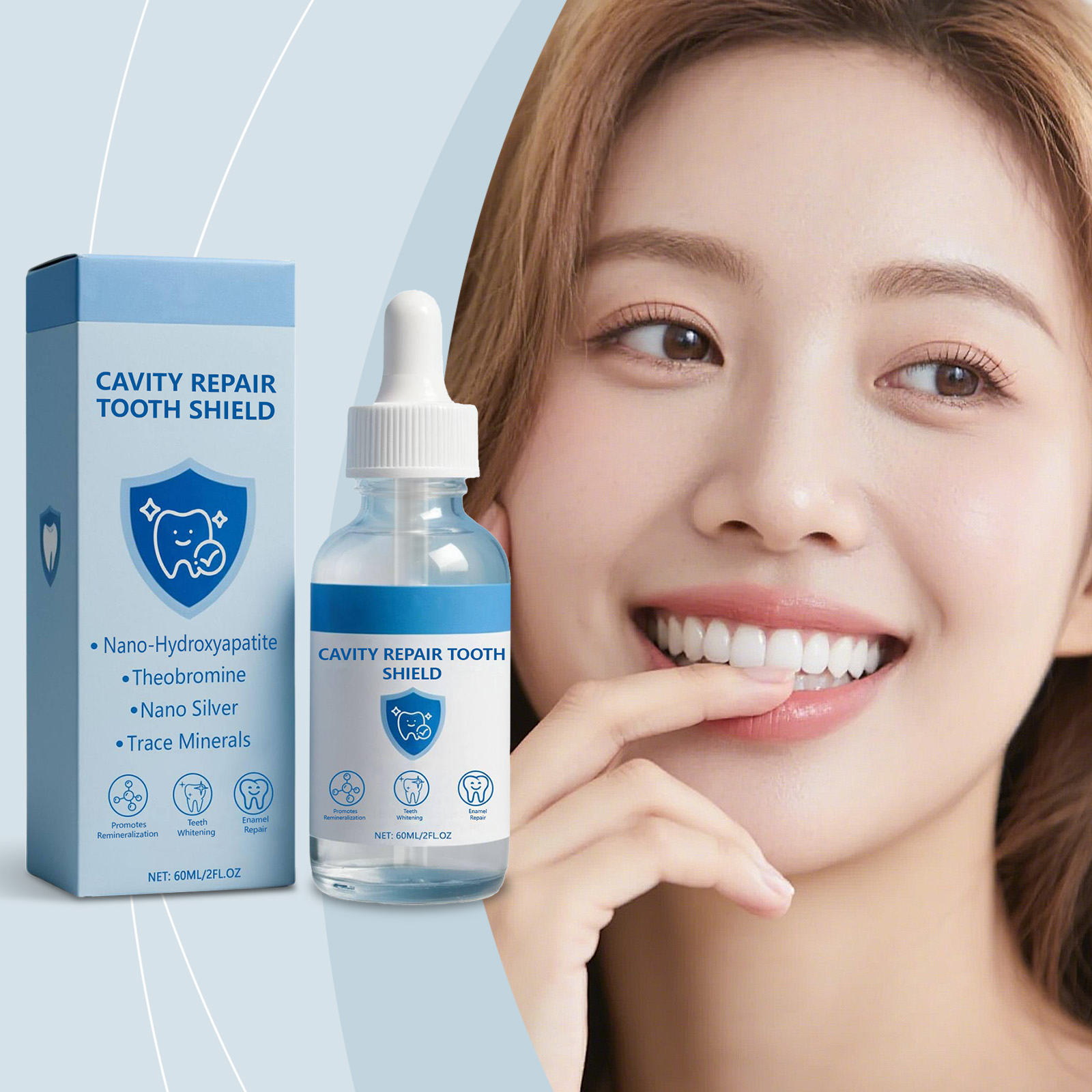Teeth Whitening Products - 60ml Sbiancamento Dei Denti Polacco Riparazione