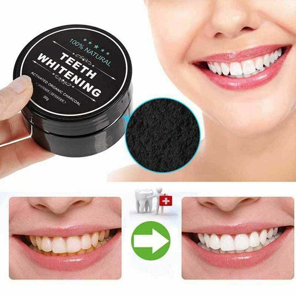 Teeth Whitening Filter - Smalto in polvere di carbone organico
