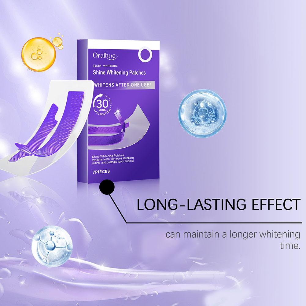 7 strisce viola per lo sbianca - Teeth Whitening Bleaching Kit recensione e prezzo
