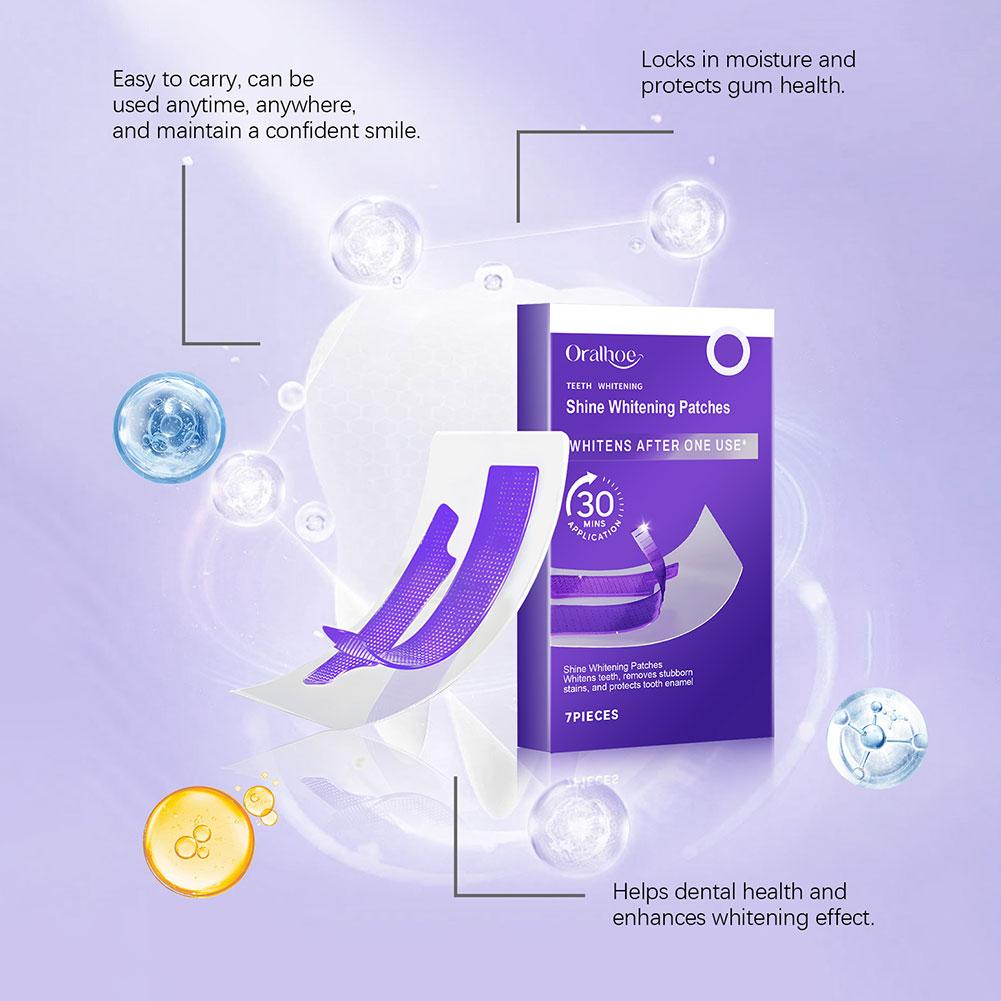 7 strisce viola per lo sbianca - Teeth Whitening Bleaching Kit recensione e prezzo