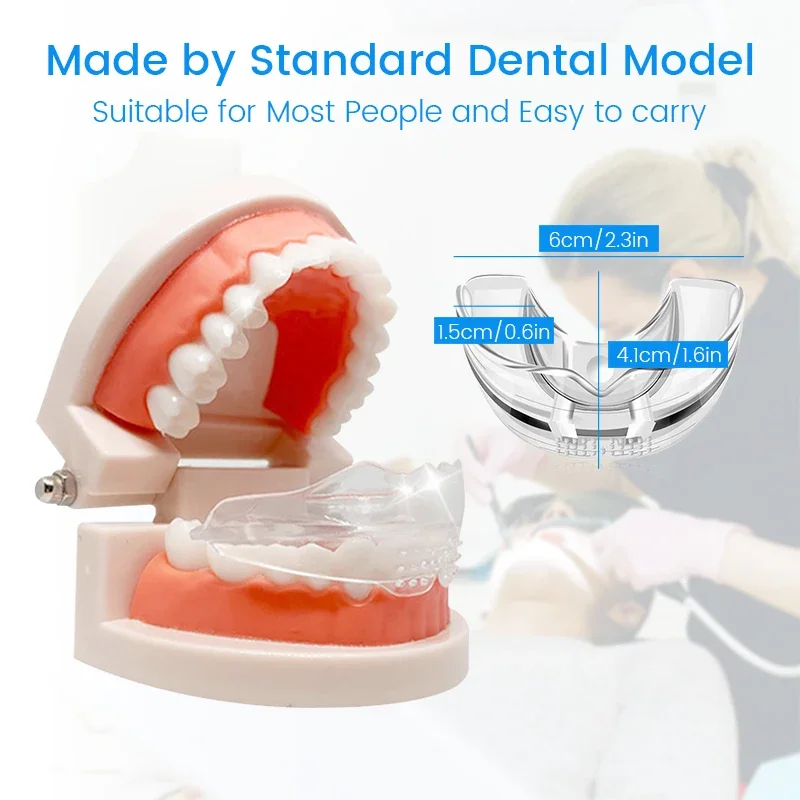 Bretelle ortodontiche dentali  - Teeth Whitening Mouth Guard recensione e prezzo