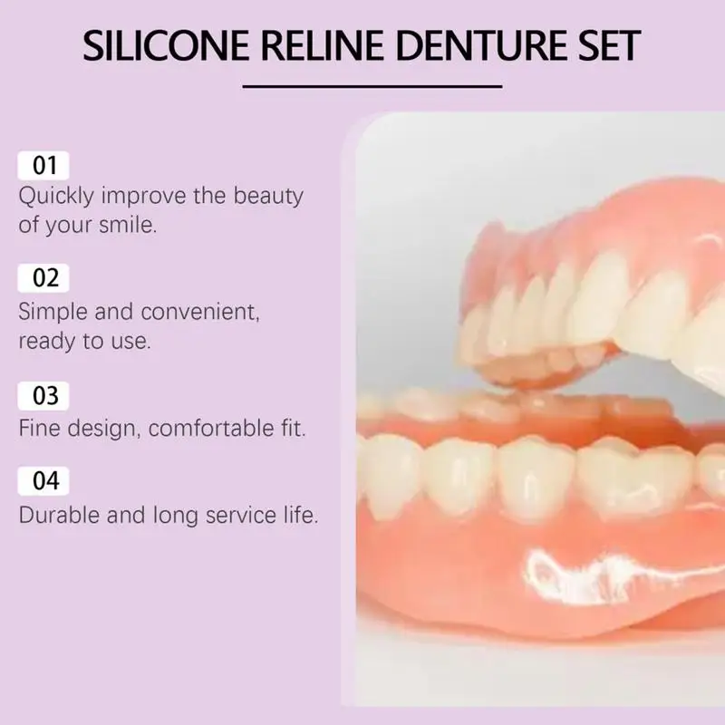 Set di protesi in silicone ada - Teeth Whitening Products recensione e prezzo