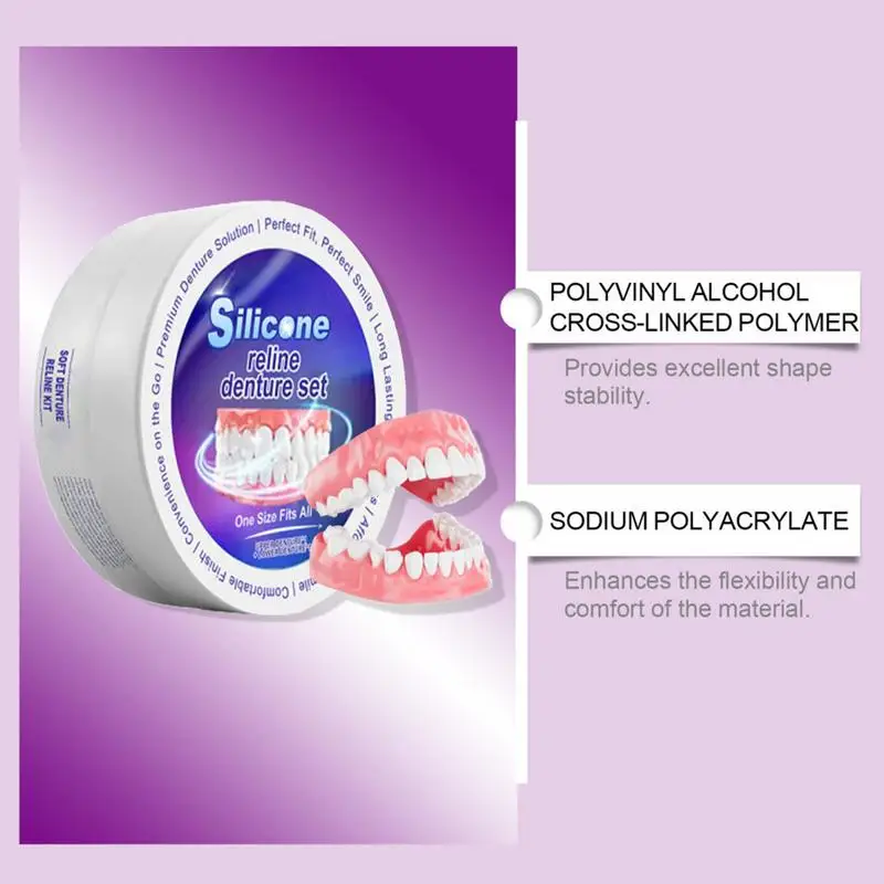Set di protesi in silicone ada - Teeth Whitening Products recensione e prezzo