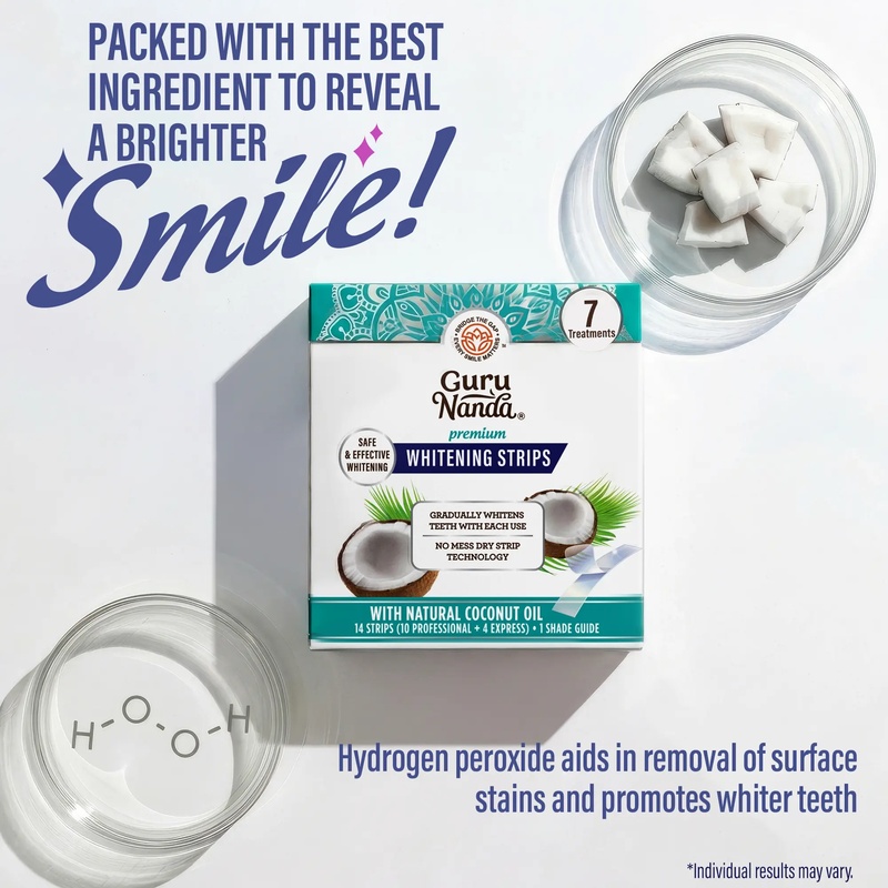 Strisce sbiancanti per denti G - Teeth Whitening Xylitol recensione e prezzo