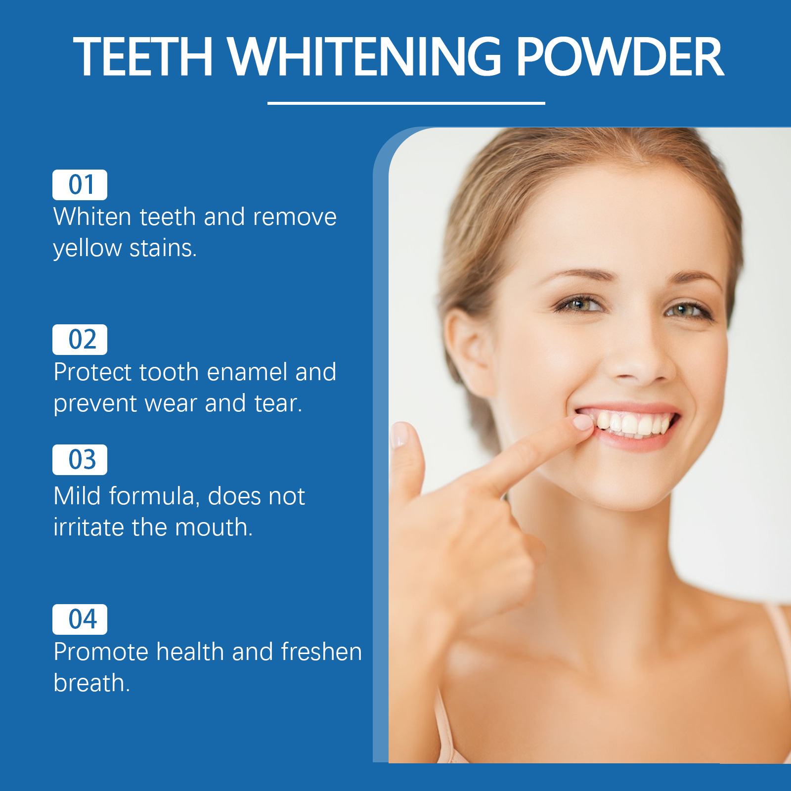 ORALHOE Polvere Sbiancante per - Teeth Whitening At Home recensione e prezzo