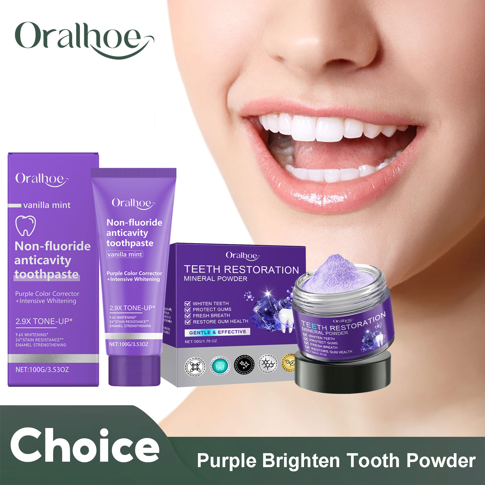 Teeth Restoration Mineral Powd - Teeth Whitening App recensione e prezzo