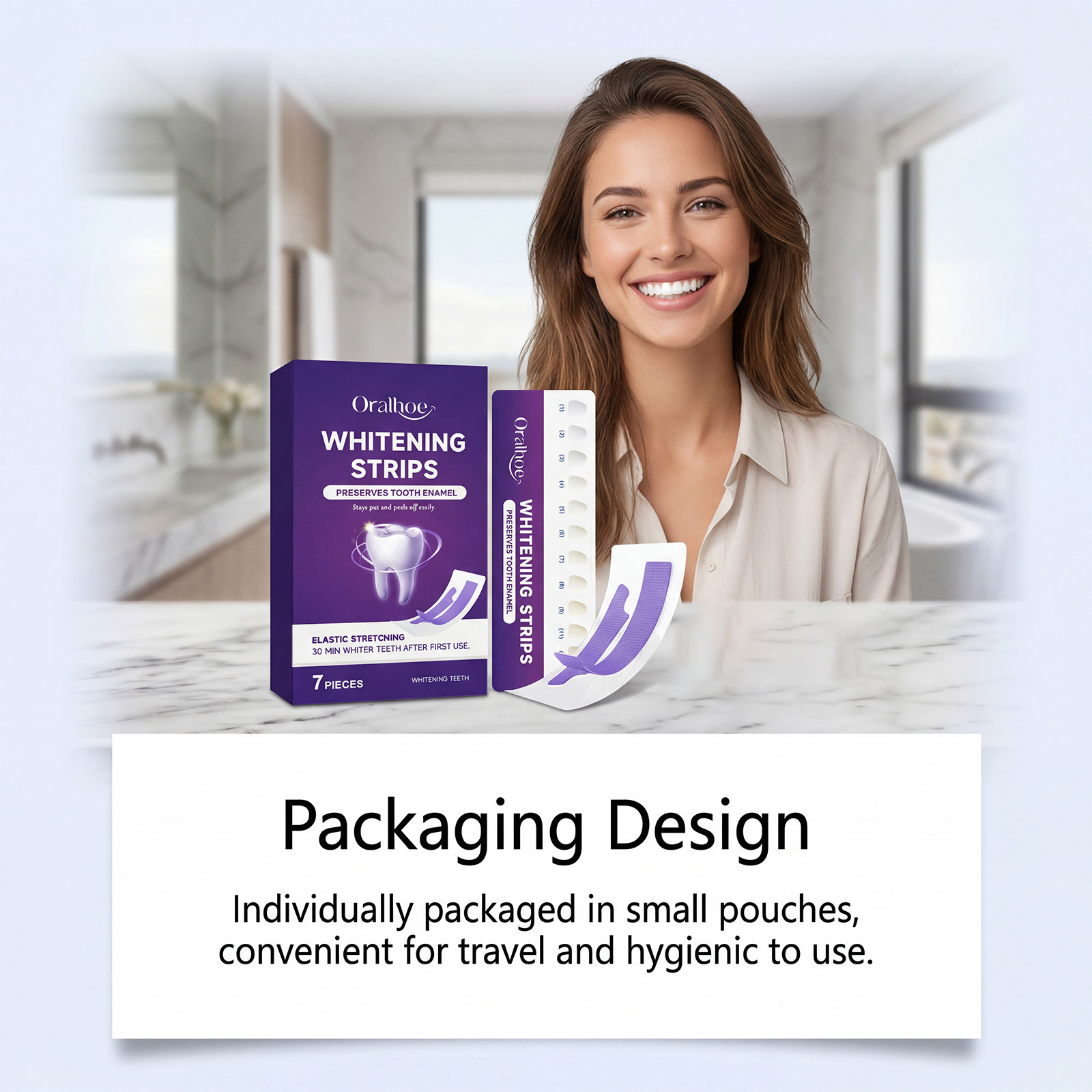 Strisce sbiancanti per denti s - Teeth Whitening Bleaching Kit recensione e prezzo