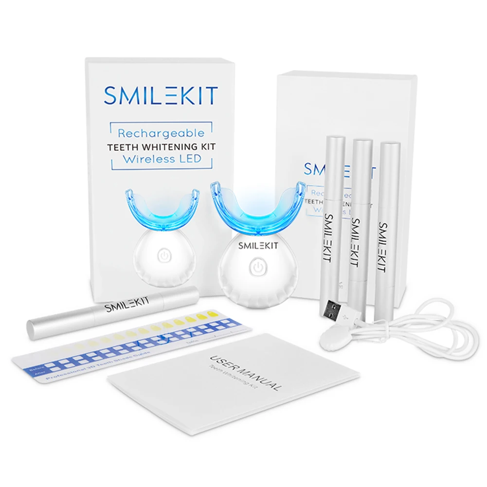 Kit per sbiancamento dei denti - Teeth Whitening App recensione e prezzo