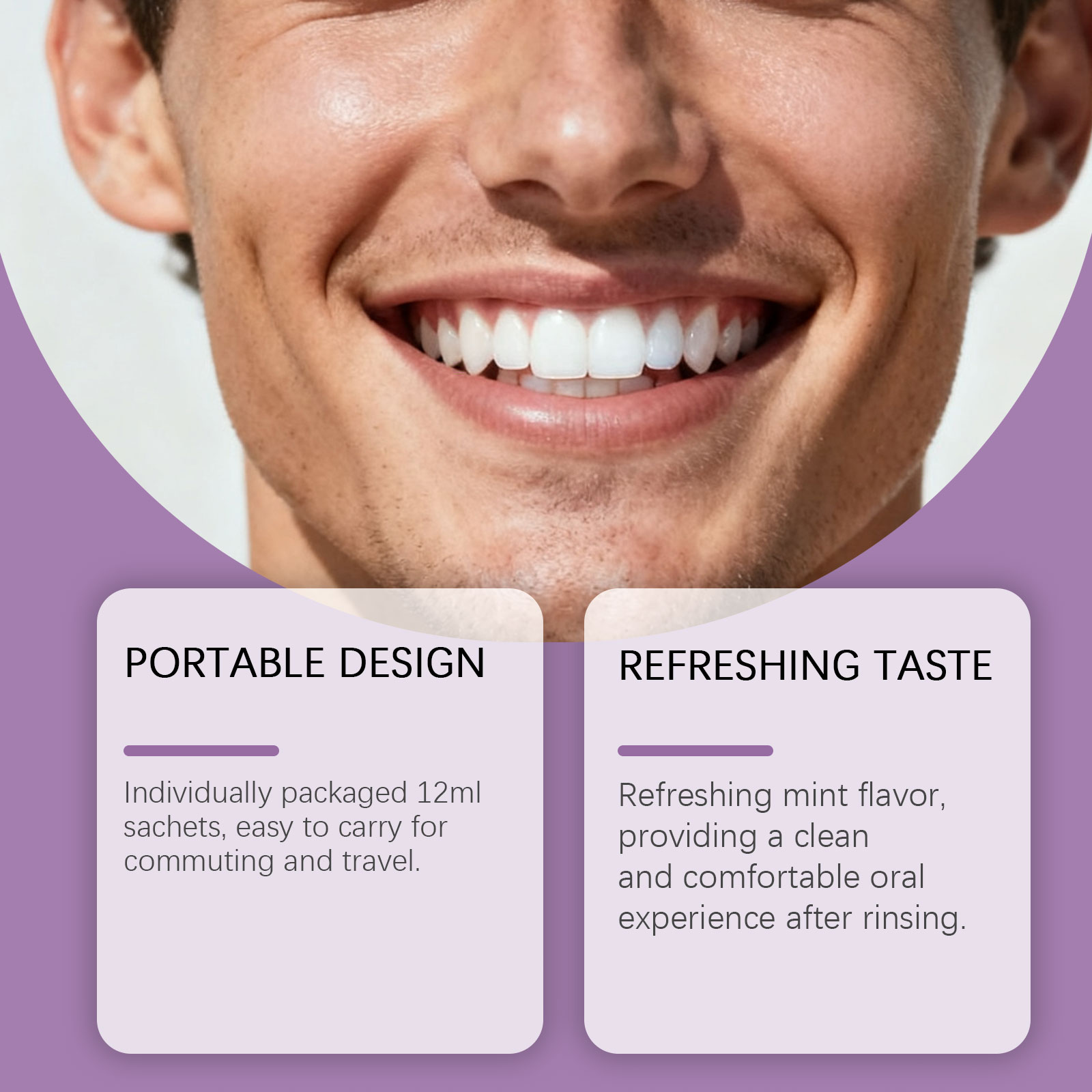 Collutorio Viola per Sbiancame - Teeth Whitening Mouthwash recensione e prezzo