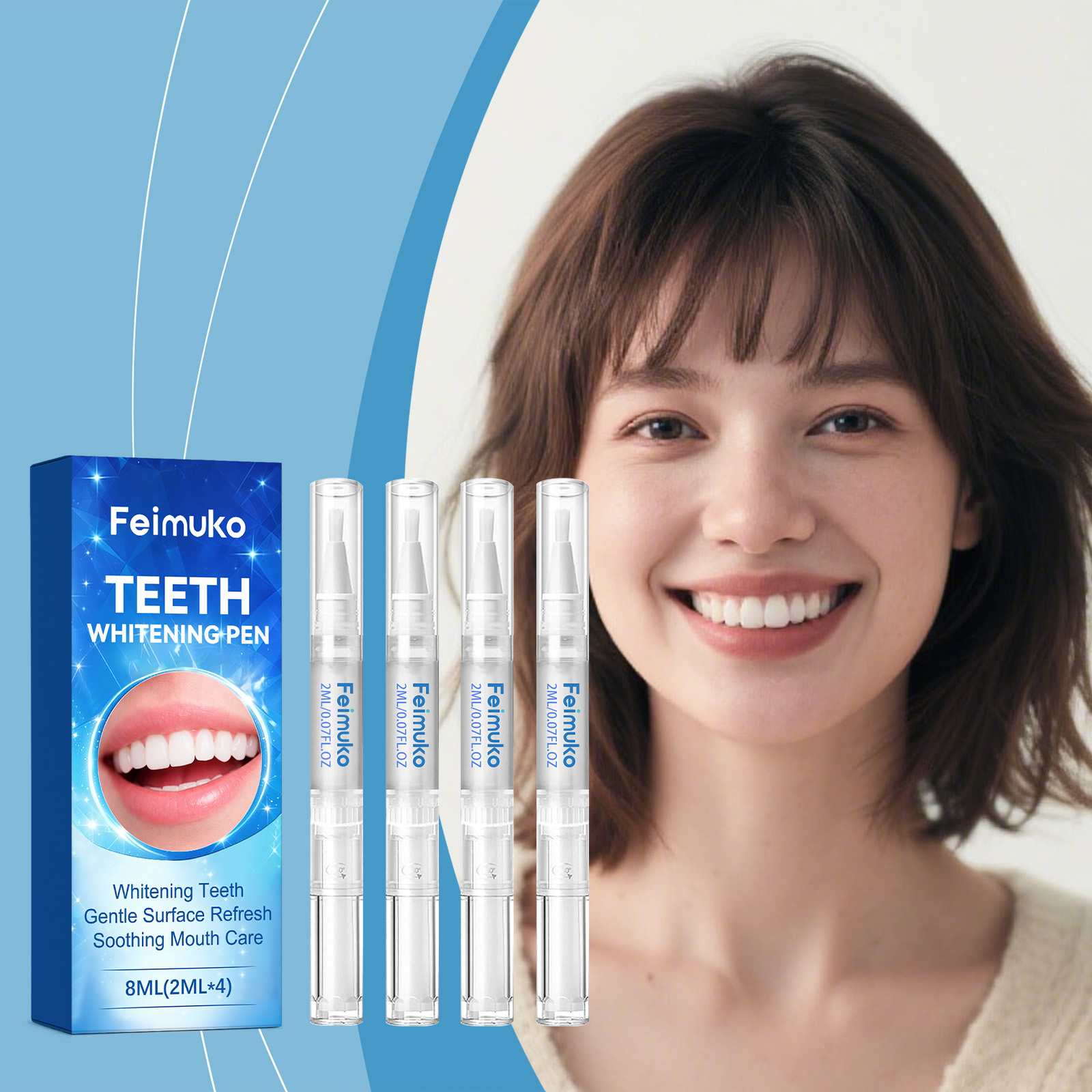 Kit sbiancante per denti da 4  - Teeth Whitening Bleaching Kit recensione e prezzo
