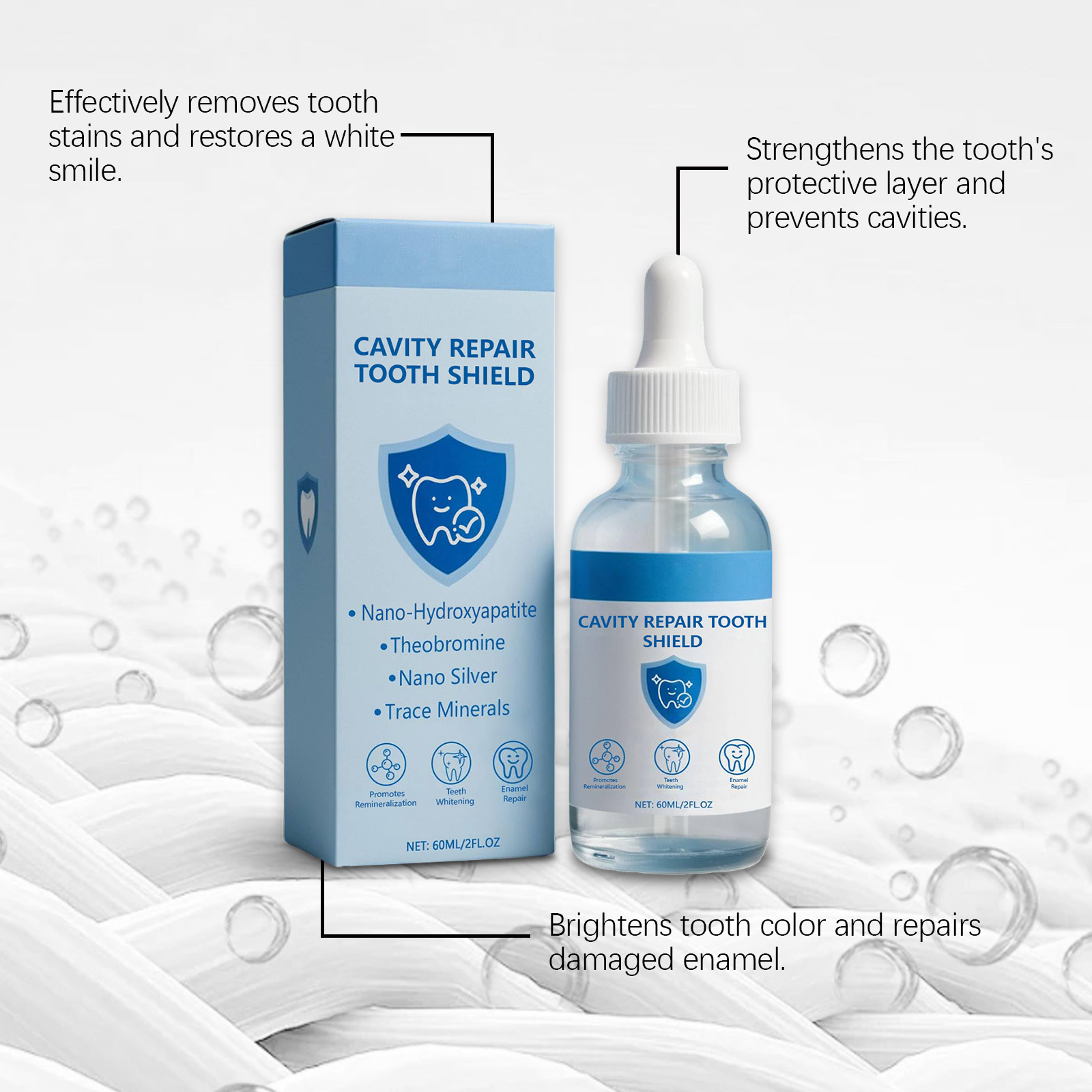 60ml Sbiancamento Dei Denti Po - Teeth Whitening Products recensione e prezzo