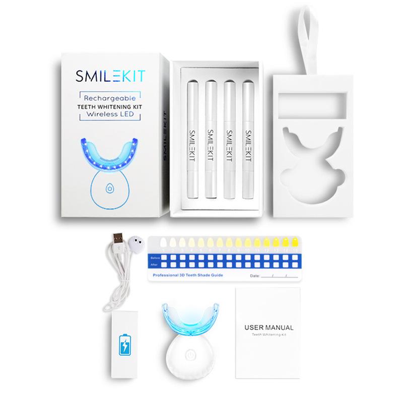 Nuovi kit di gel per sbiancame - Teeth Whitening Bleaching Kit recensione e prezzo
