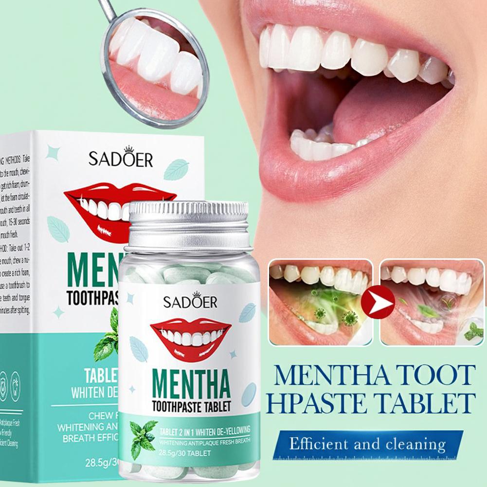 Pastiglie Dentifricio Solide a - Teeth Whitening Filter recensione e prezzo