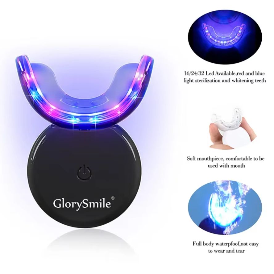 Set per lo sbiancamento dei de - Teeth Whitening With Blue Light recensione e prezzo