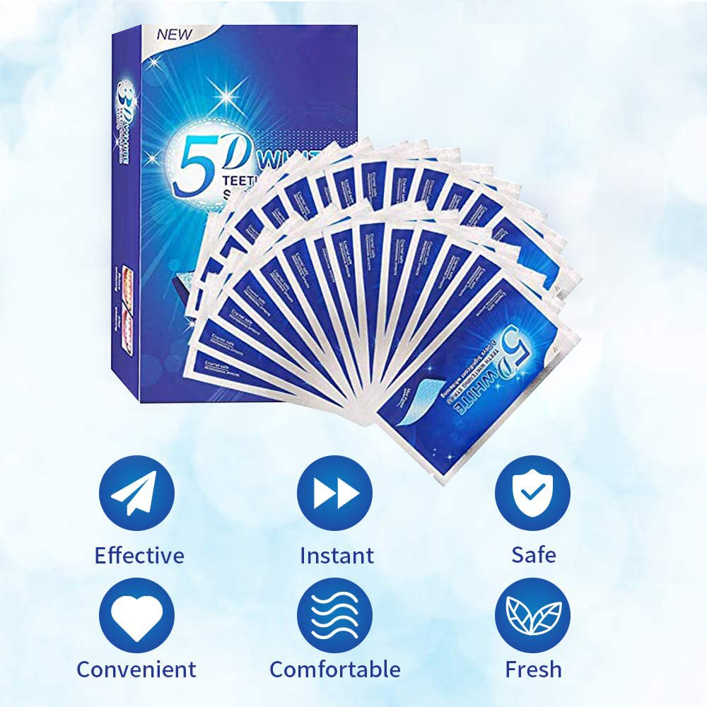 Strisce Sbiancanti 5D per Dent - Teeth Whitening App recensione e prezzo