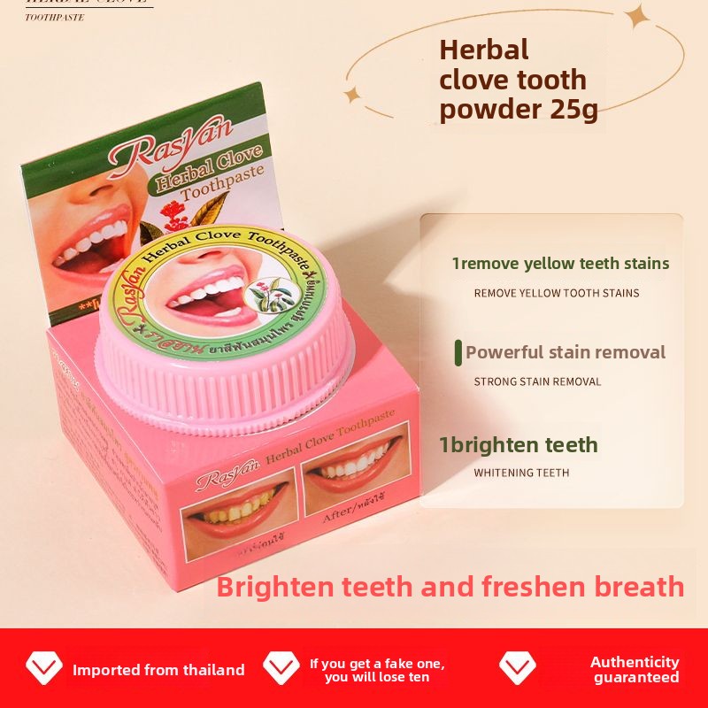 Polvere Dentale Thailandese al - Teeth Whitening App recensione e prezzo